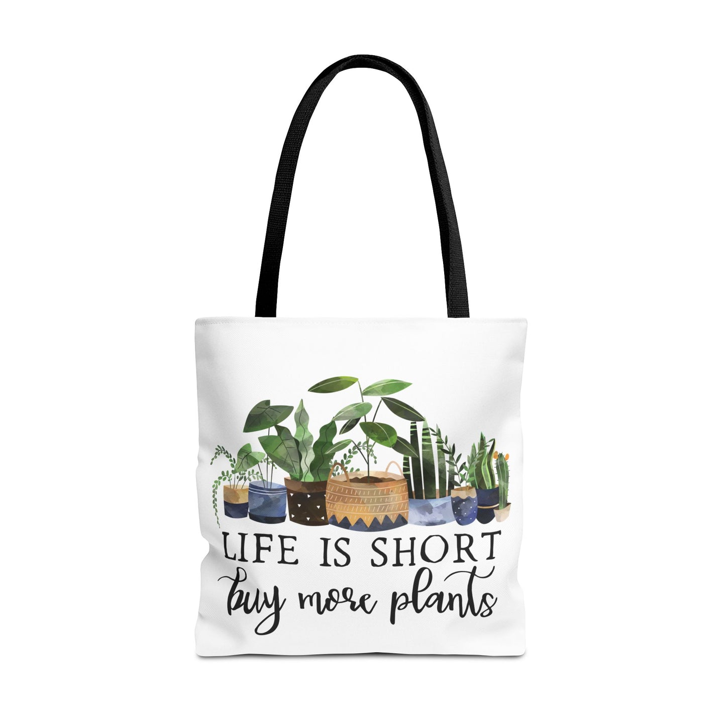 Buy More Plants Tote Bag Eco-Friendly Tote Bag | Stylish & Durable | Custom Designs | Perfect for Shopping or Travel