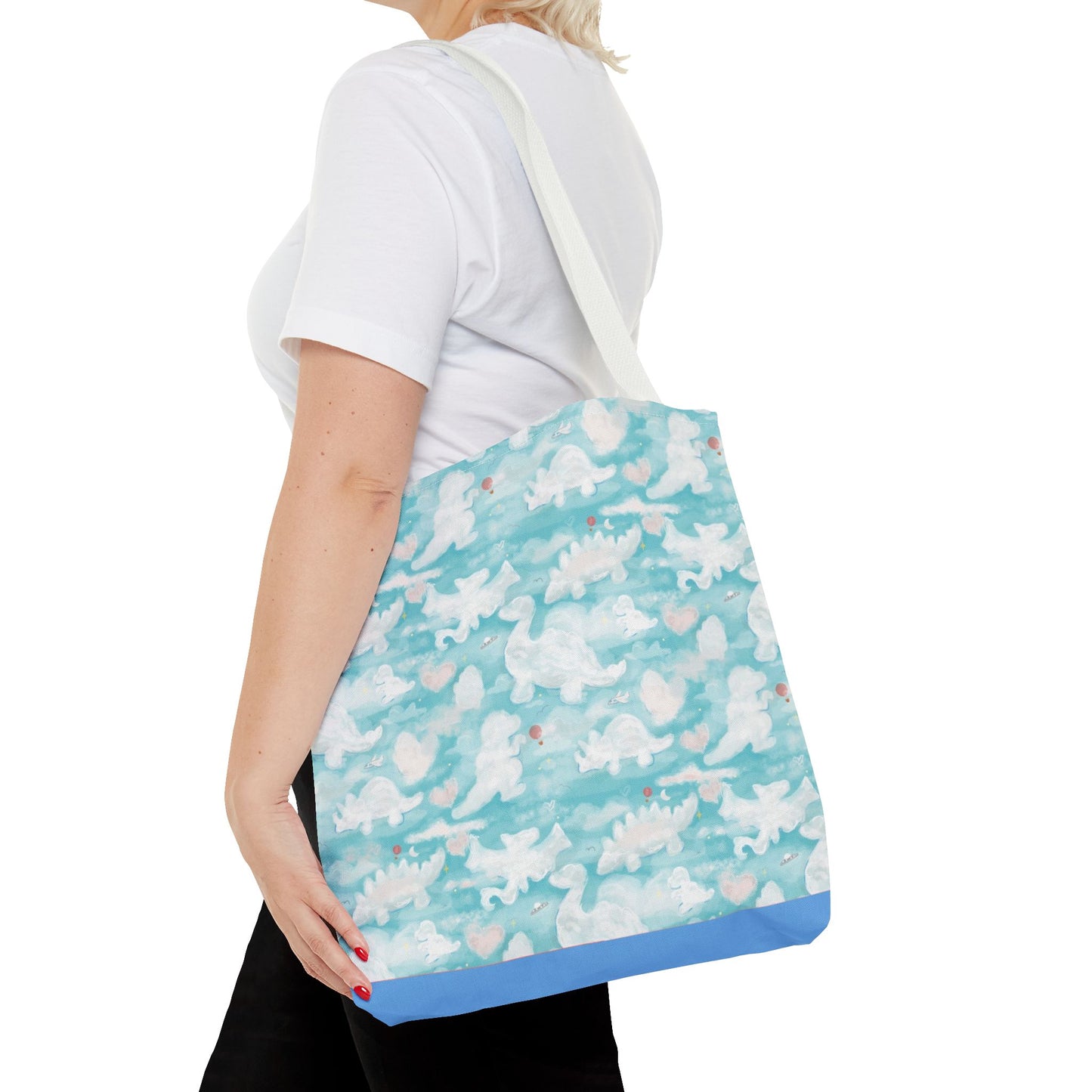 Lettie's dinos Tote Bag Eco-Friendly Tote Bag | Stylish & Durable | Custom Designs | Perfect for Shopping or Travel