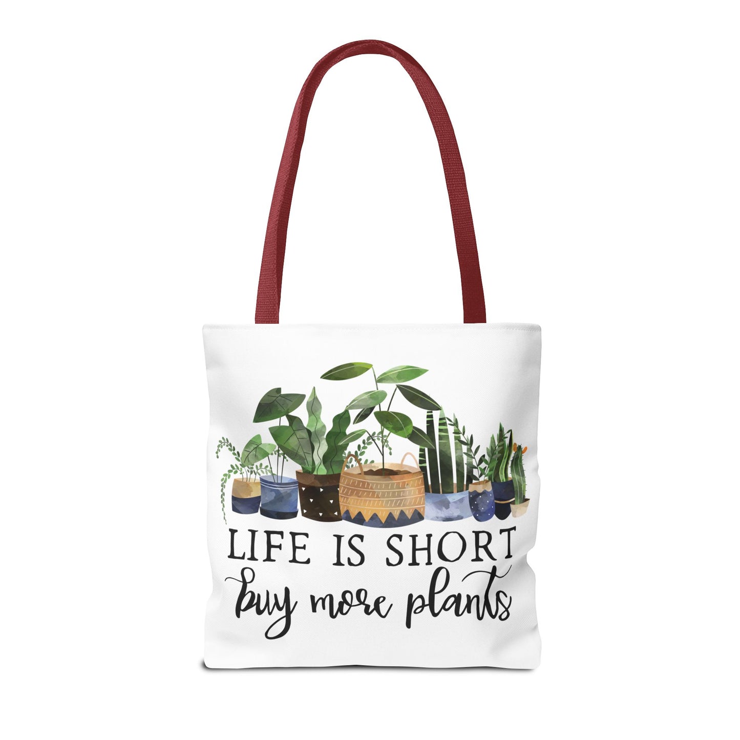 Buy More Plants Tote Bag Eco-Friendly Tote Bag | Stylish & Durable | Custom Designs | Perfect for Shopping or Travel