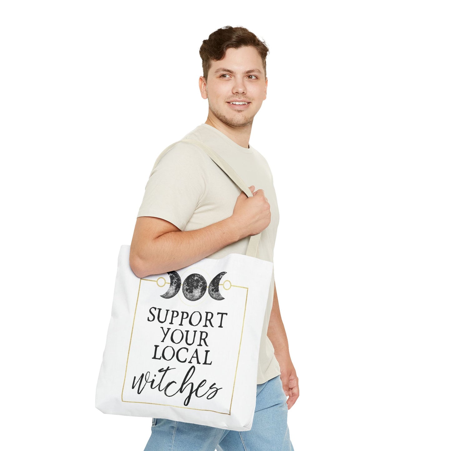 Support your local Witches Tote Bag Eco-Friendly Tote Bag | Stylish & Durable | Custom Designs | Perfect for Shopping or Travel