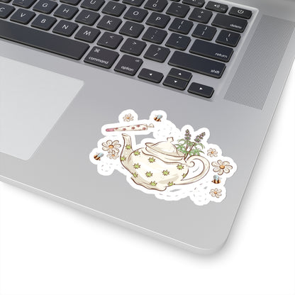 Tea POT Kiss-Cut Sticker