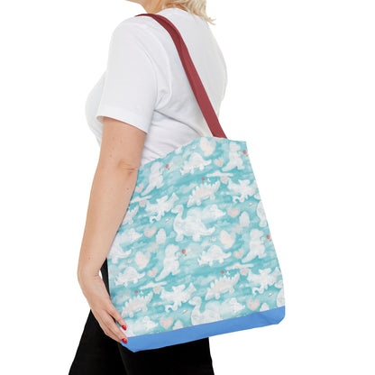 Lettie's dinos Tote Bag Eco-Friendly Tote Bag | Stylish & Durable | Custom Designs | Perfect for Shopping or Travel