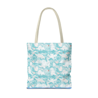 Lettie's dinos Tote Bag Eco-Friendly Tote Bag | Stylish & Durable | Custom Designs | Perfect for Shopping or Travel