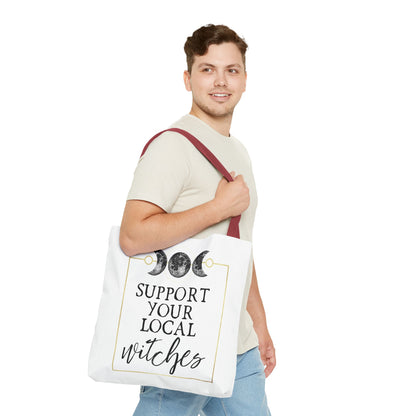 Support your local Witches Tote Bag Eco-Friendly Tote Bag | Stylish & Durable | Custom Designs | Perfect for Shopping or Travel