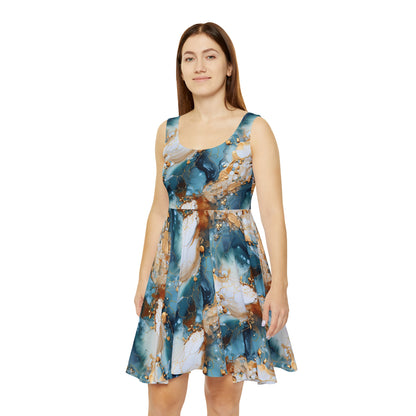 OMGeode Women's Skater Dress