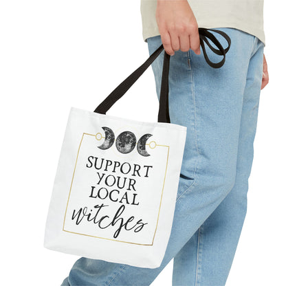 Support your local Witches Tote Bag Eco-Friendly Tote Bag | Stylish & Durable | Custom Designs | Perfect for Shopping or Travel