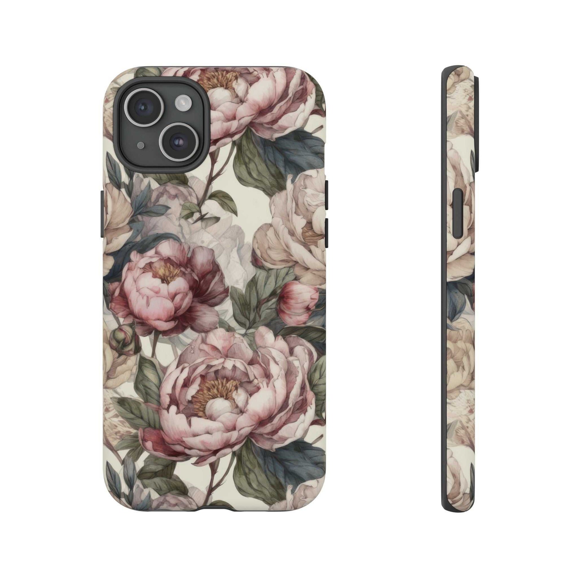 A Peony for your thoughts Tough Phone Case All Phone Case 18 WrenIvyCo