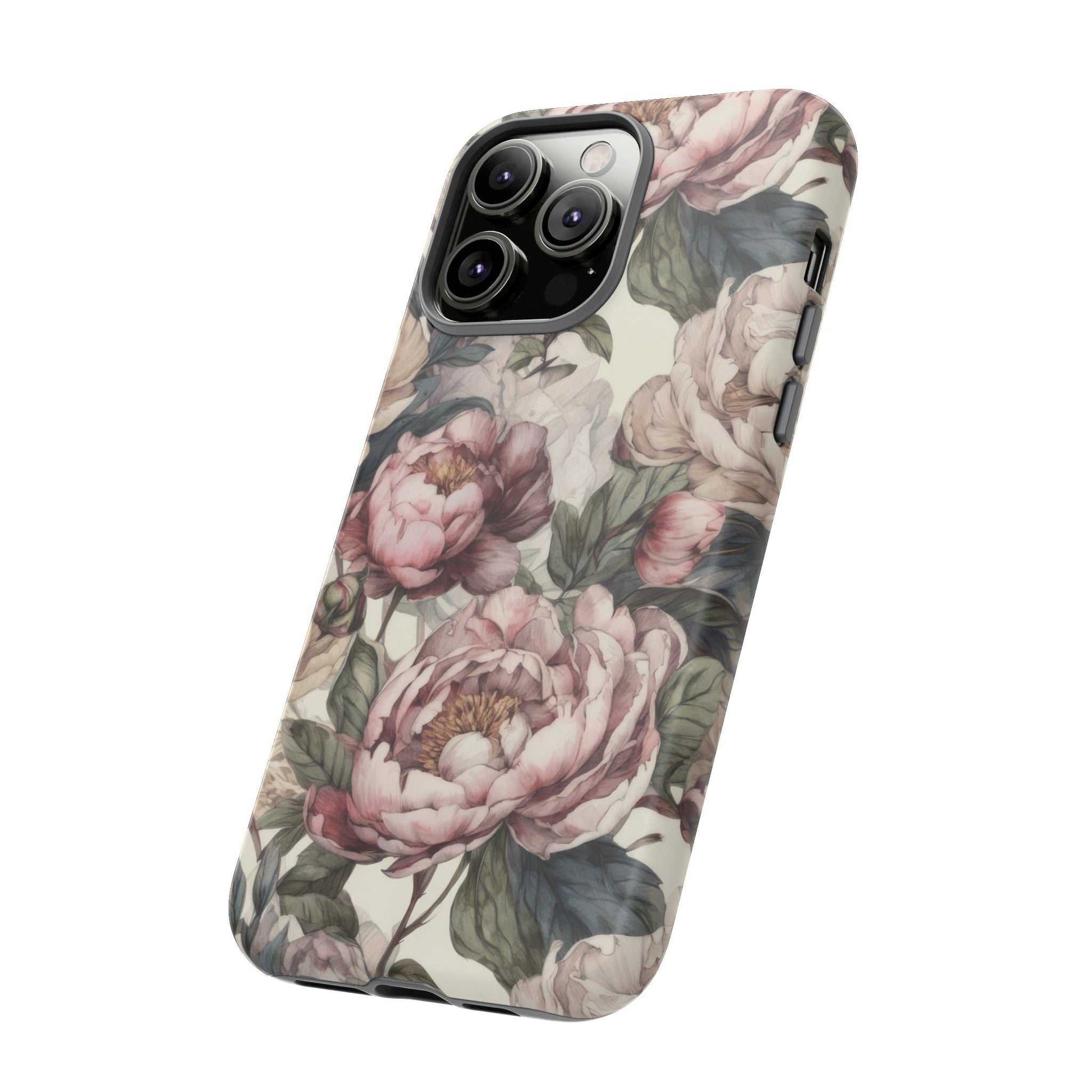 A Peony for your thoughts Tough Phone Case All Phone Case 18 WrenIvyCo