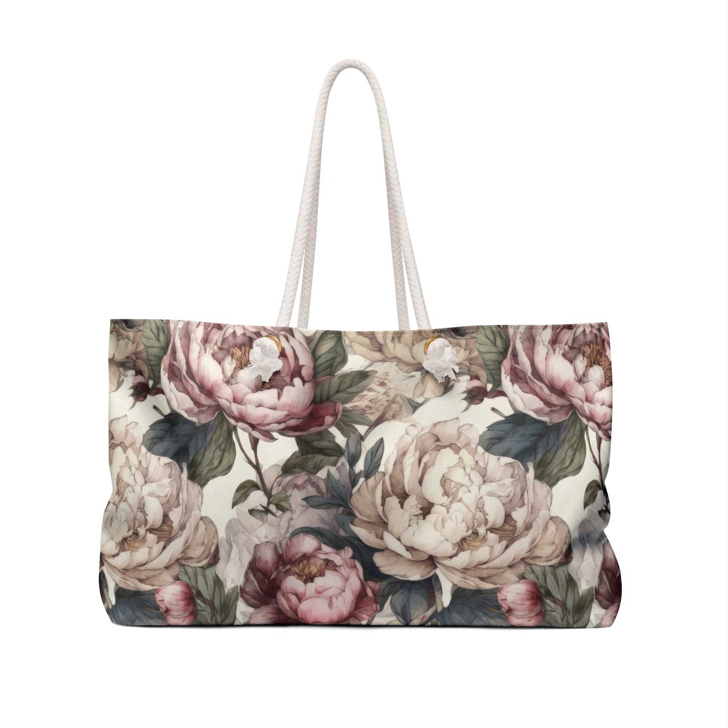 A peony for your thoughts Weekender Bag All Bags 35 WrenIvyCo