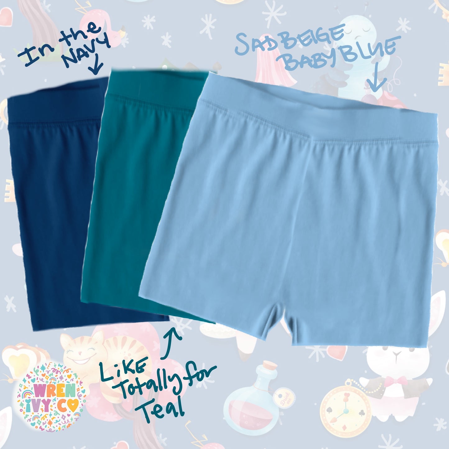 Bamboo Shorts Three Color Options Pre-Order