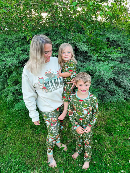Cottage to the Core- Bamboo Two Piece Pajama Set