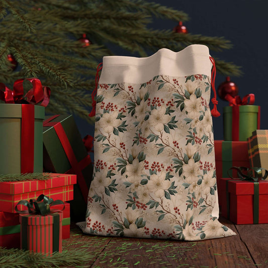 Holly Days Linen Bag All Home Decor 20 WrenIvyCo