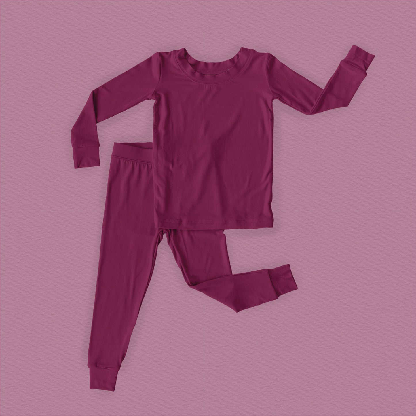 Basic Bamboo 2pc Set Pajamas - It's Magenta, B!tch
