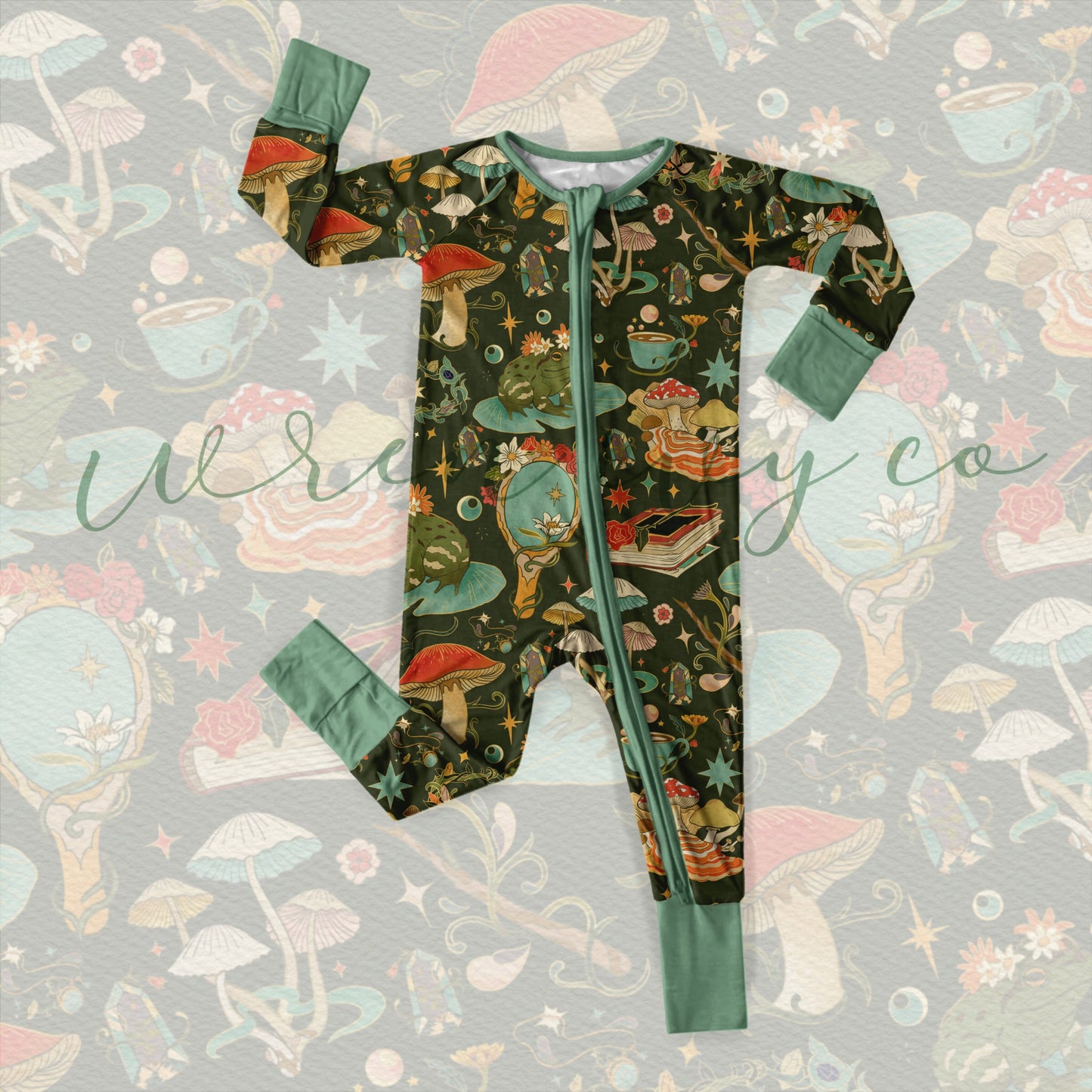 Cottage to the Core - Bamboo Zippie Romper