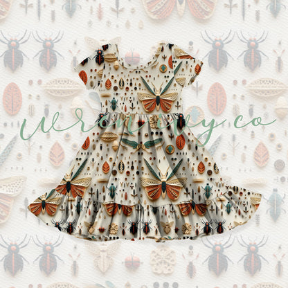 Bugs and Kisses Bamboo Twirl Dress