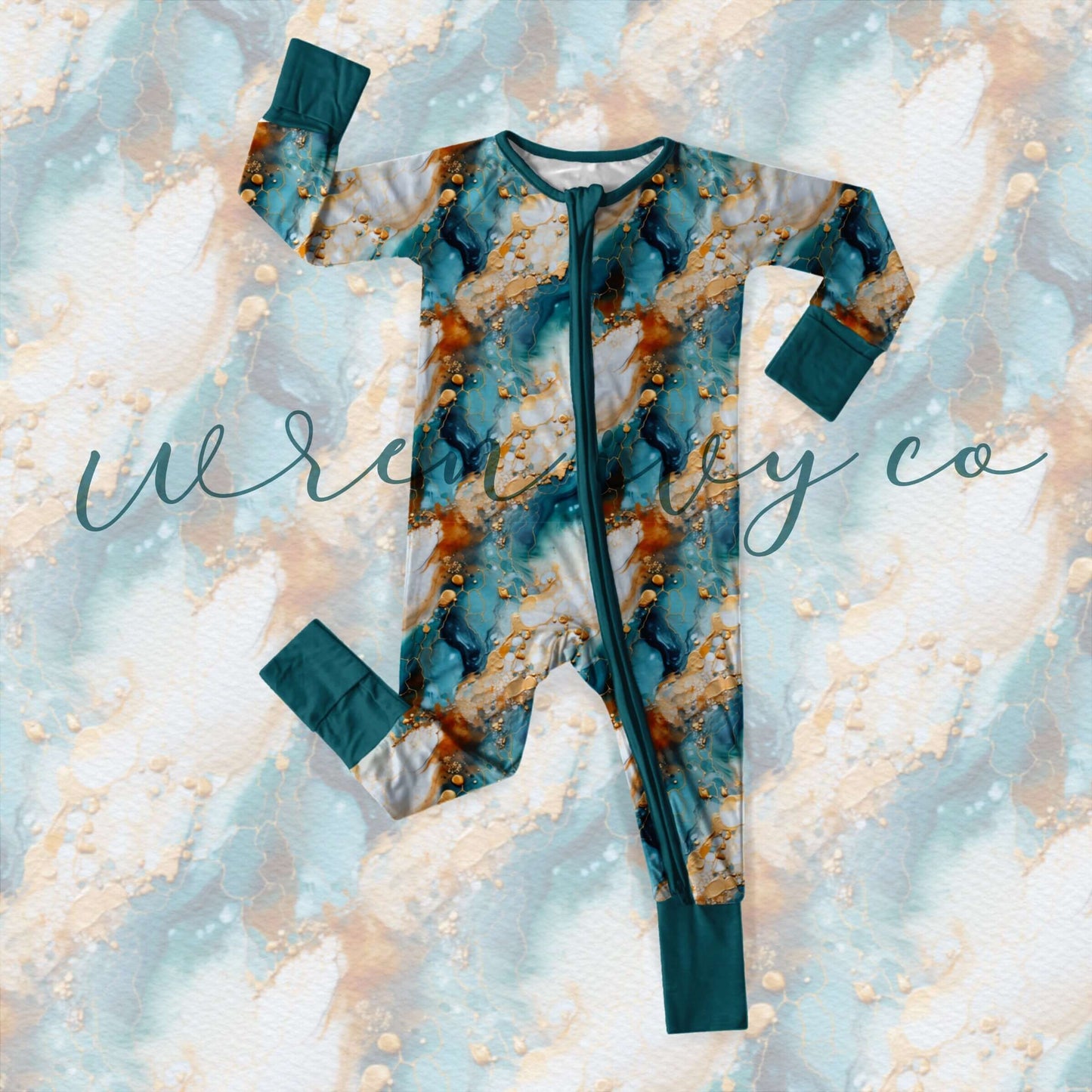 OMGeode Bamboo Zippie Romper All Bamboo Zippies 34 WrenIvyCo