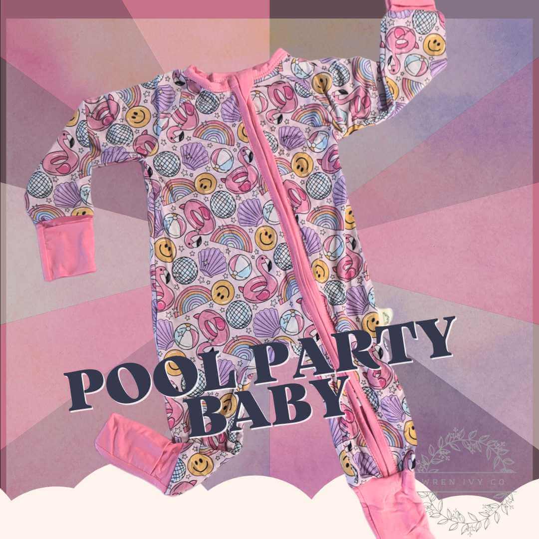 Pool Party Baby All Pajama 36 WrenIvyCo