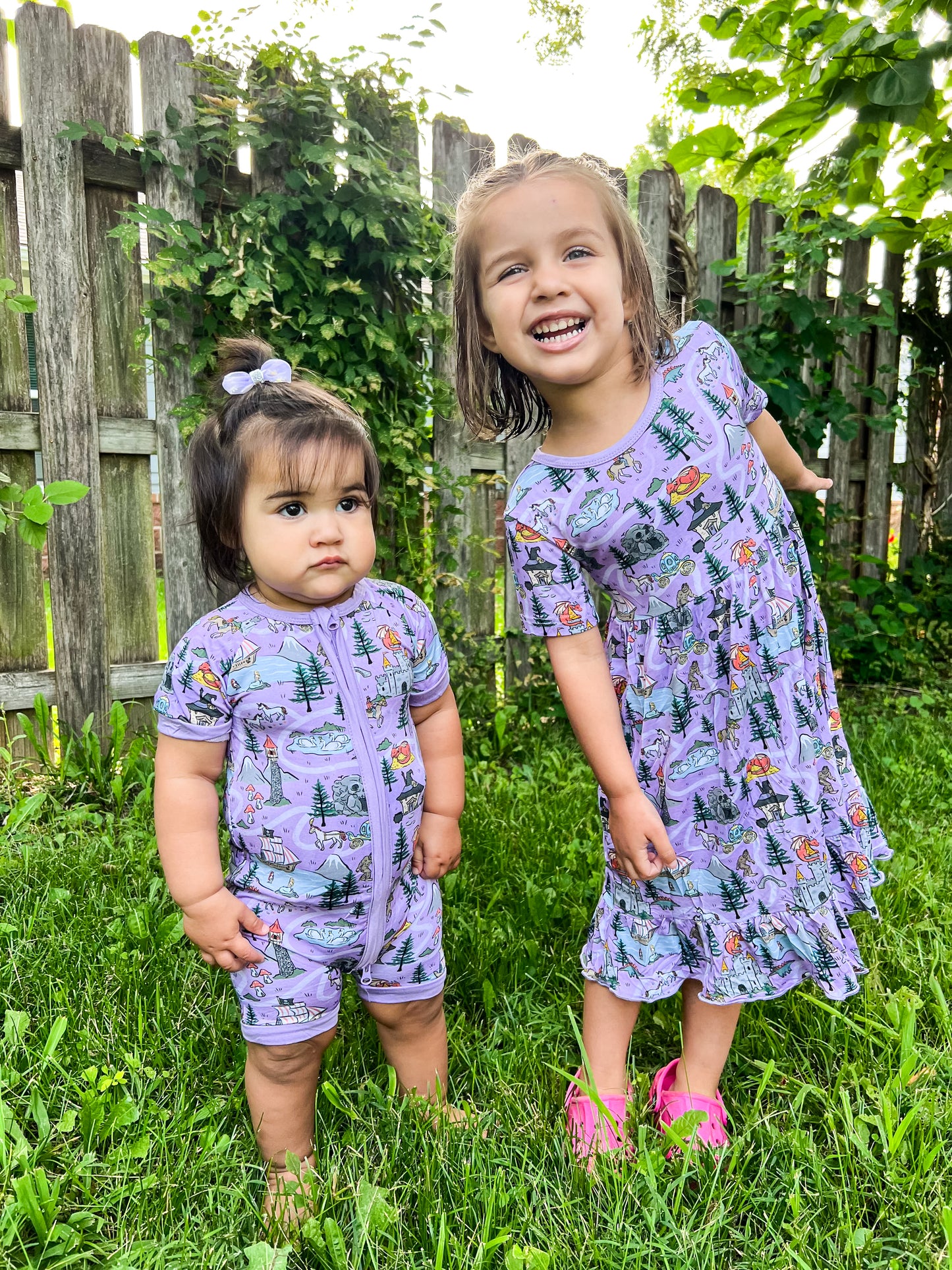 The Land of Make Believe Bamboo Shortie Romper