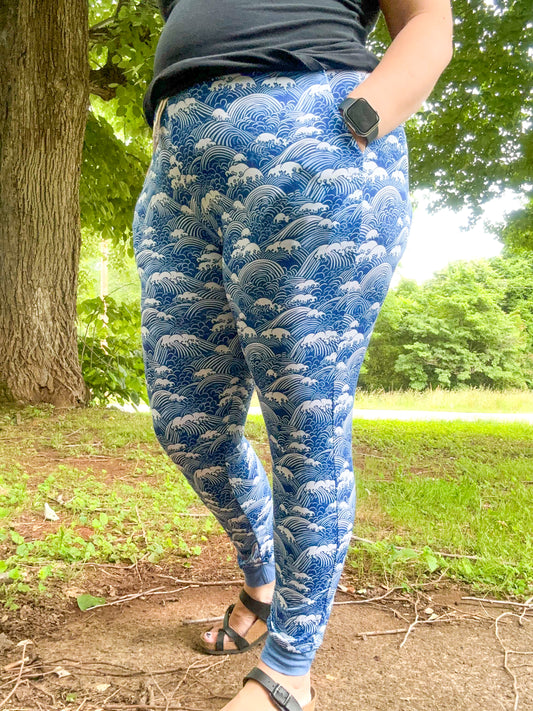 Smile and Wave - Bamboo Mama Joggers