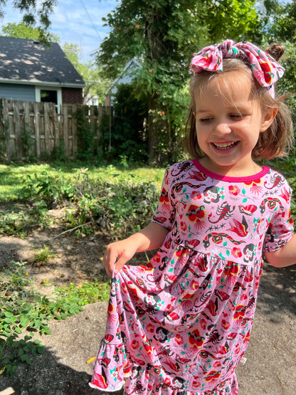 Pretty in INK Bamboo Twirl Dress